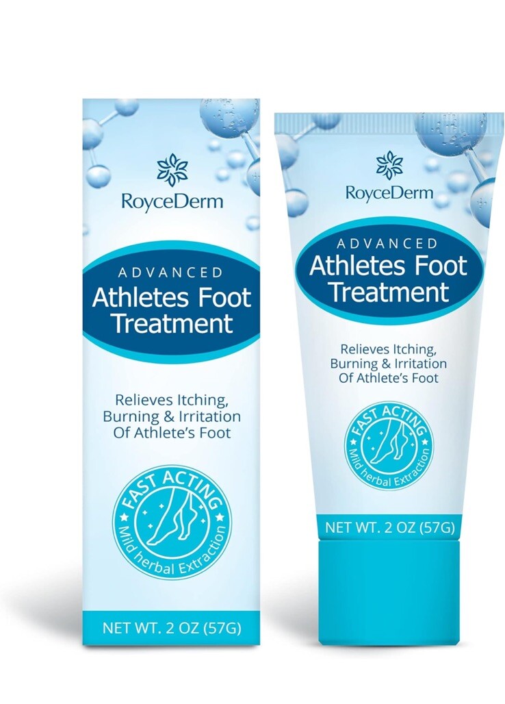 Roycederm Versicolor & Pedis Treatment, Antifungal Cream 2 Oz Exp 06/2025