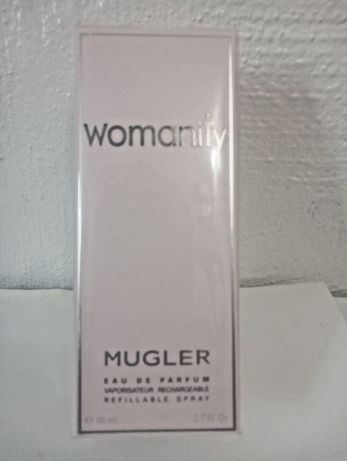 Thierry Mugler WOMANITY 80ml/2.7oz Eau de Parfum Refillable Spray Women SEALED