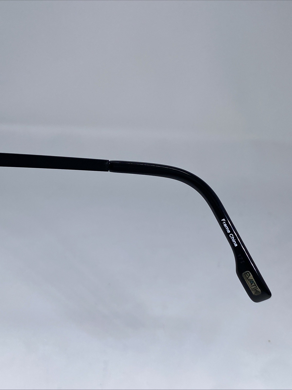 EVATIK 9159 col.925 Shiny Black/Matte Eyeglasses Frame 48-21-145