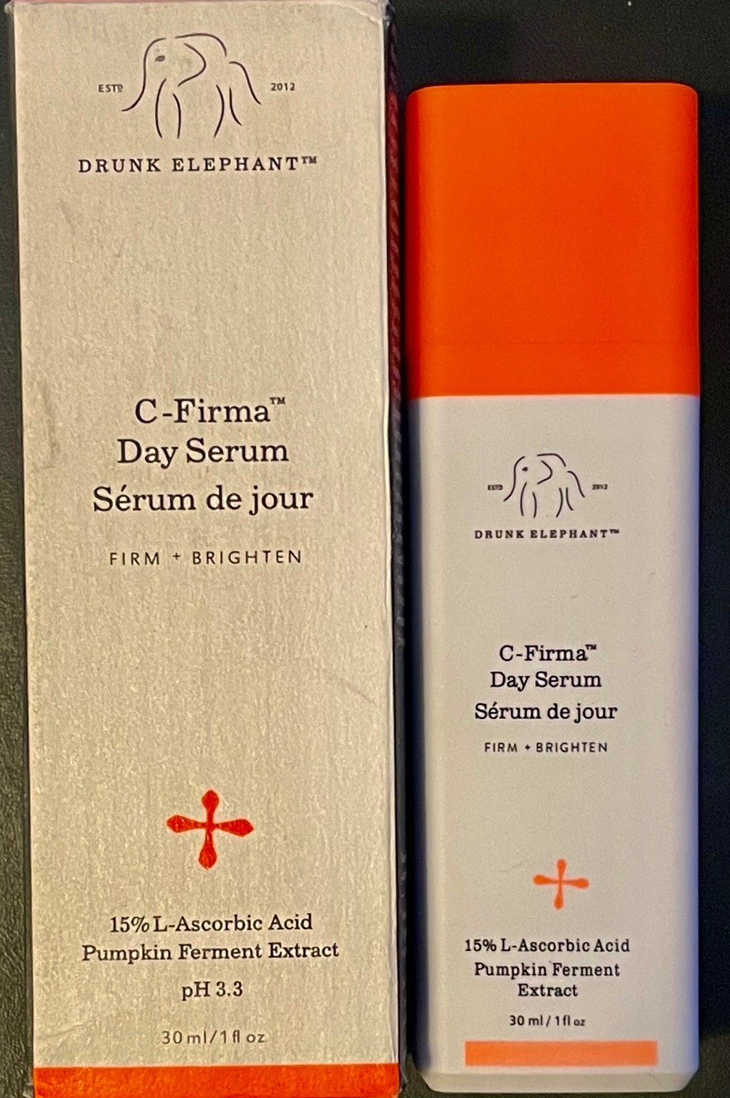 DRUNK ELEPHANT PREMIXED C-FIRMA DAY SERUM 1 OZ FULL SIZE ORIGINAL PREMIXED!