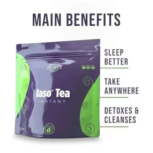 TLC Total Life Changes IASO Herbal Tea Month/Year – 25. PACK OF 1