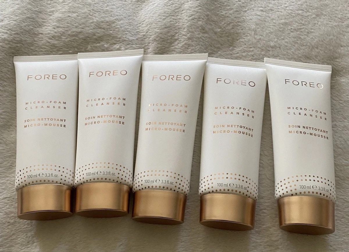 FOREO Micro-Foam Cleanser 3.3 oz Lot Of (5) Exp. 12/2025 New! Buy 1 Get 1 Free