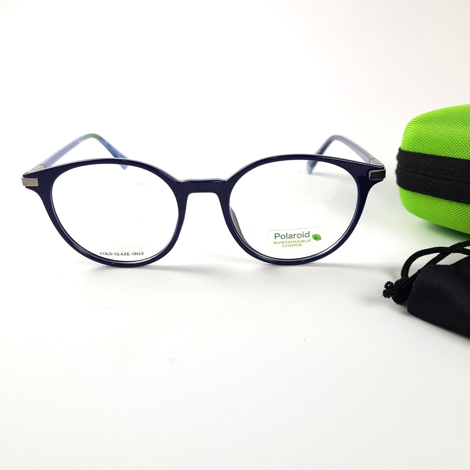 Polaroid PLD D461/G-0PJP Blue Eyeglass Frames New 50-18-145