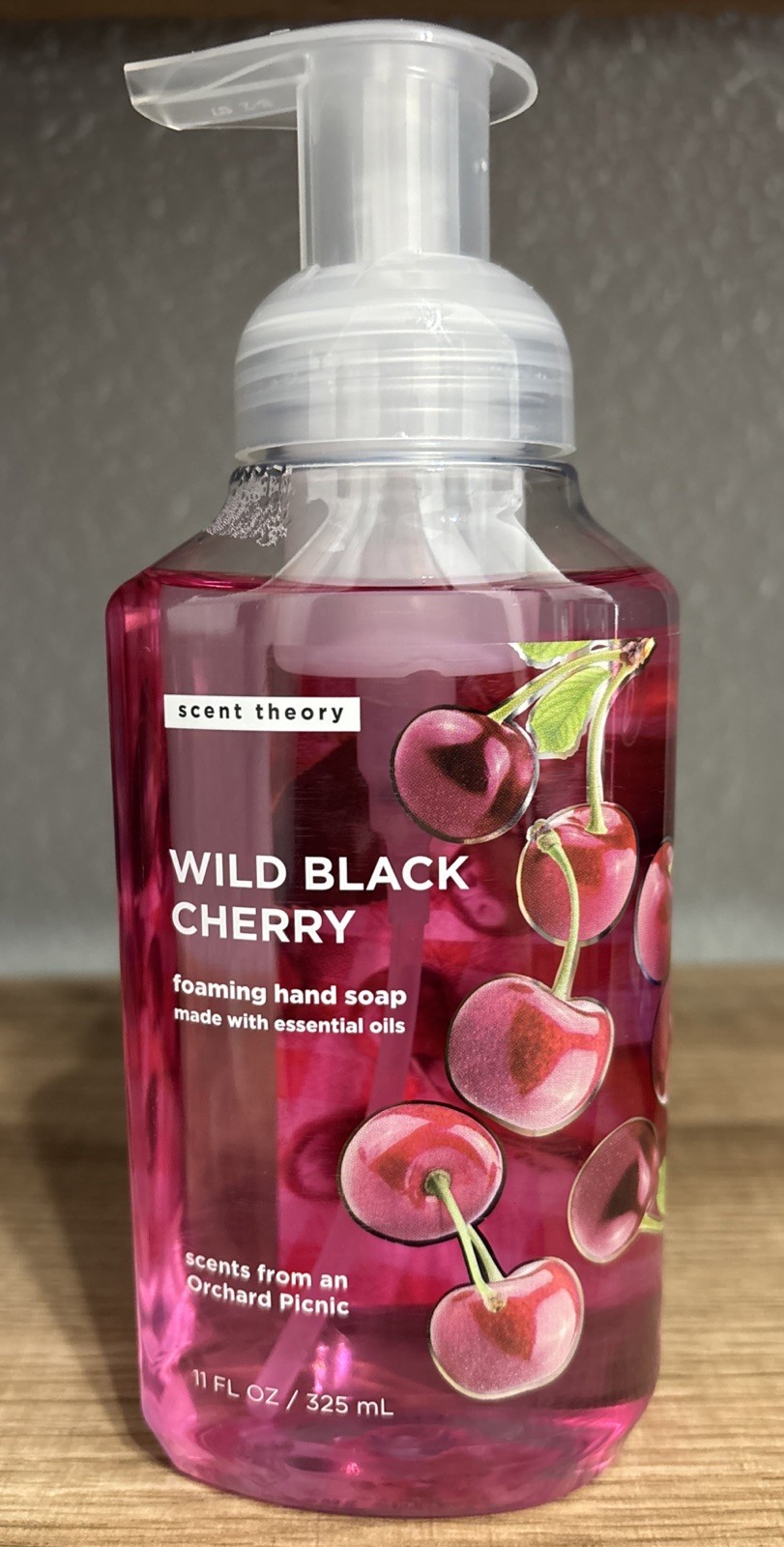 FOAMING HAND SOAP – WILD BLACK CHERRY – Made With Essencial Oils
