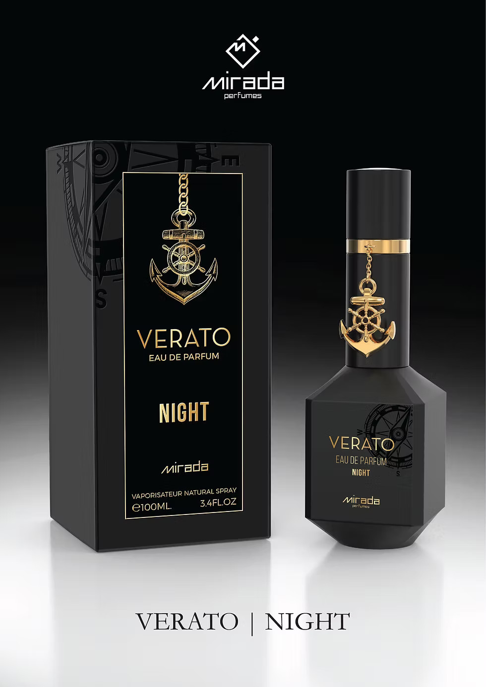 Mirada Verato Night EDP Pour Homme 3.4FL OZ