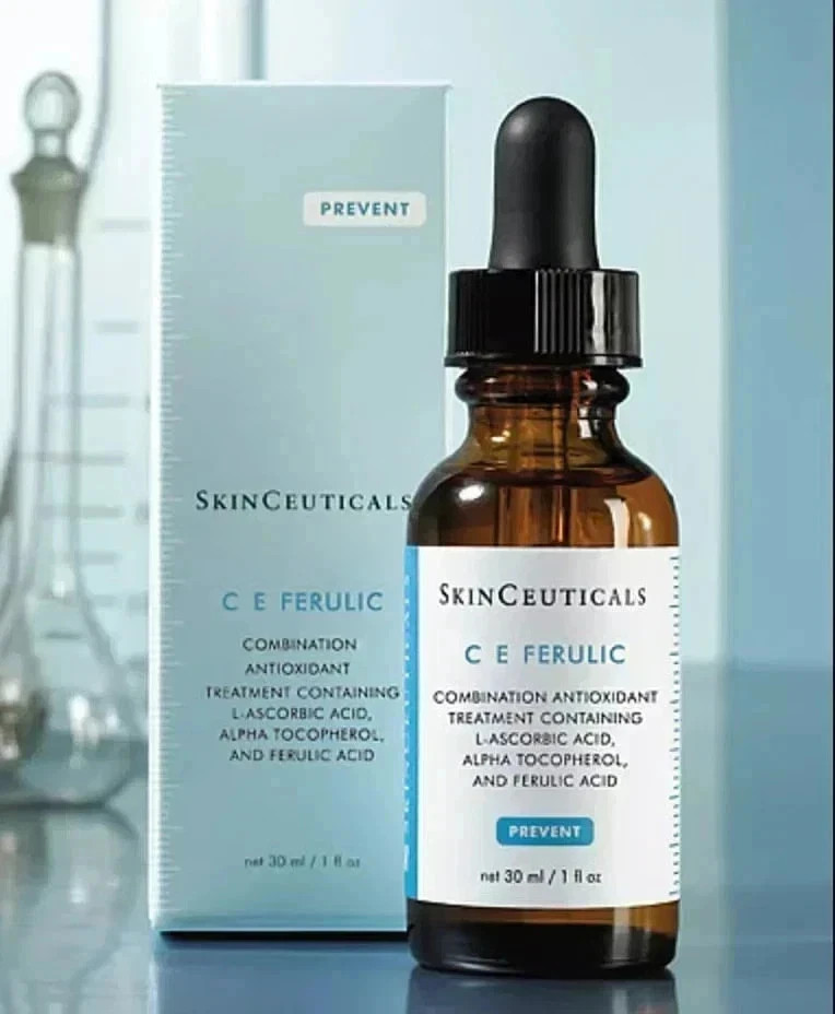 Vitamin C E Ferulic Acid Serum 15% Anti Aging Brightening Facial Skincare 30ml