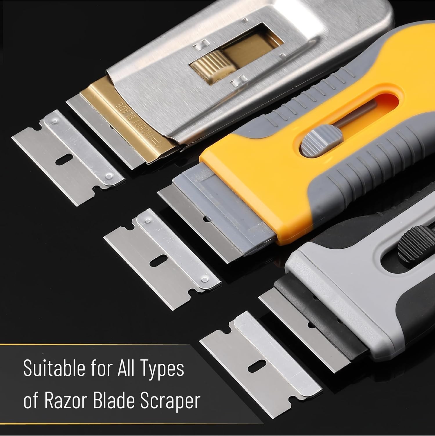 Bates 100 Stainless Steel Single Edge Blades – Perfect for Shaving & Trimming