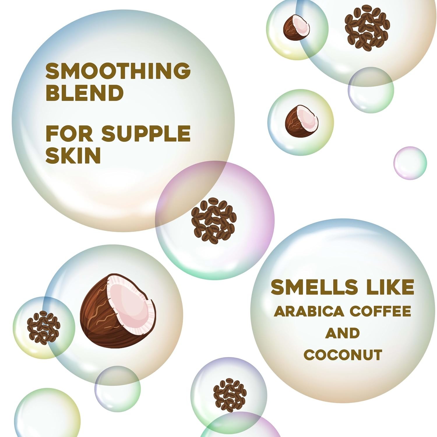 OGX Coconut Coffee Exfoliating Body Scrub & Wash – Hydrate & Renew
