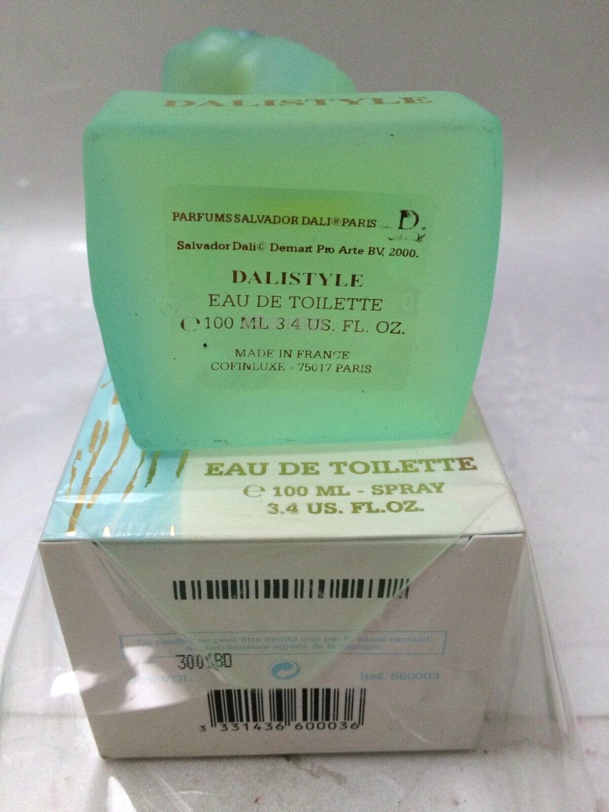 DaliStyle Salvador Dali Perfume Woman 3.4 oz /100 ml Eau De Toilette Spray-2000