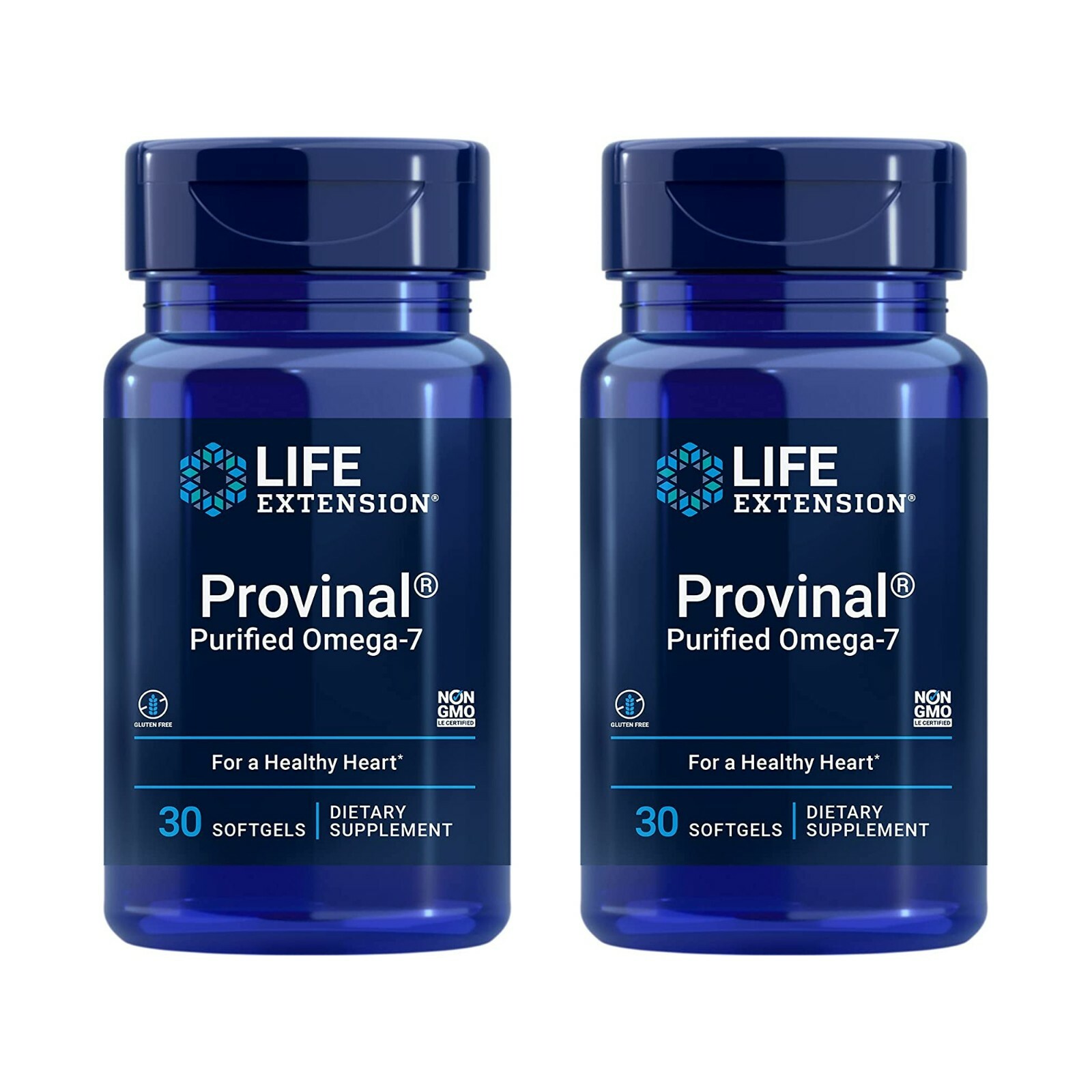 Life Extension Provinal Purified Omega-7, Package May Vary, 30 Softgel 2 Pack