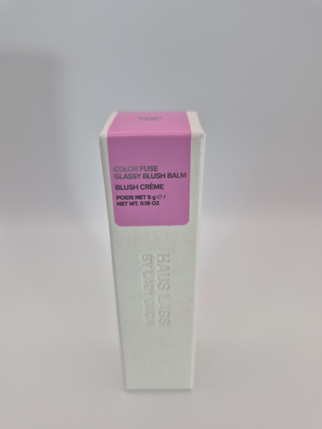 HAUS LABS by Lady Gaga~Color Fuse Glassy Blush Balm~Glassy Lilac~5g/0.18oz~New
