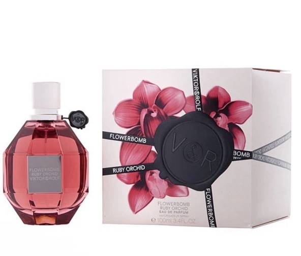 Viktor & Rolf Flowerbomb Ruby Orchid Eau de Parfum 3.4 oz 100ml New Sealed $181