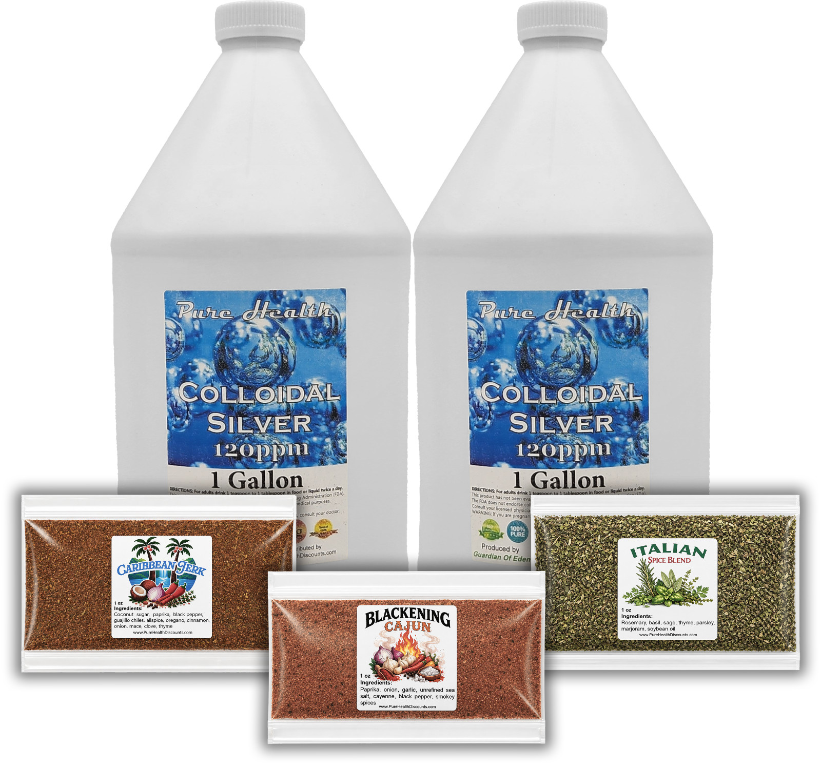 Colloidal Silver & Spice Bundle B