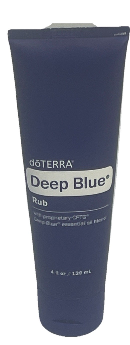 doTERRA Deep Blue Rub 4 fl oz (120 mL) Topical Cream – Blue. {108}.
