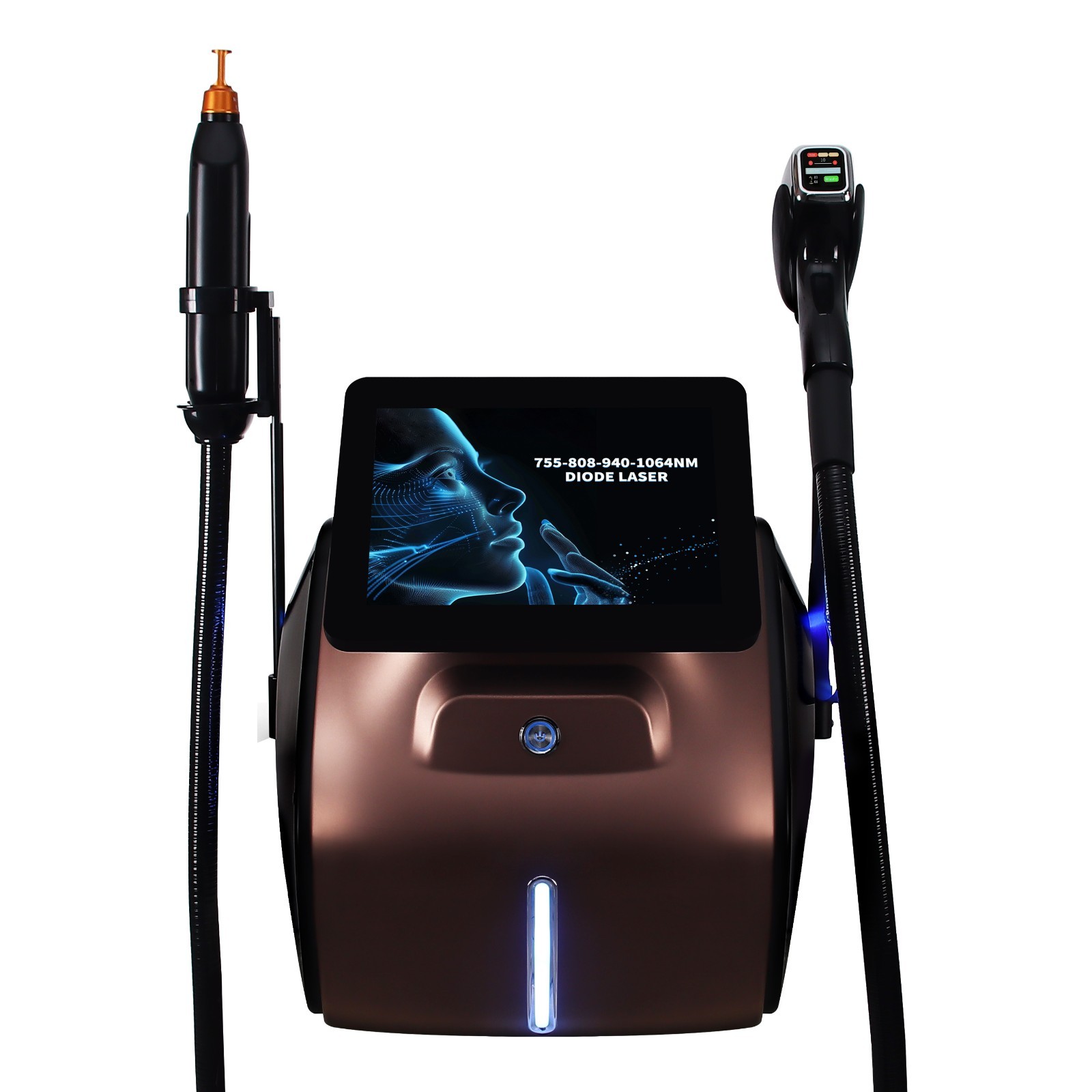Pro 2 in 1 Diode Laser Hair Removal Machine Picosecond Tattoo Removal Instrument