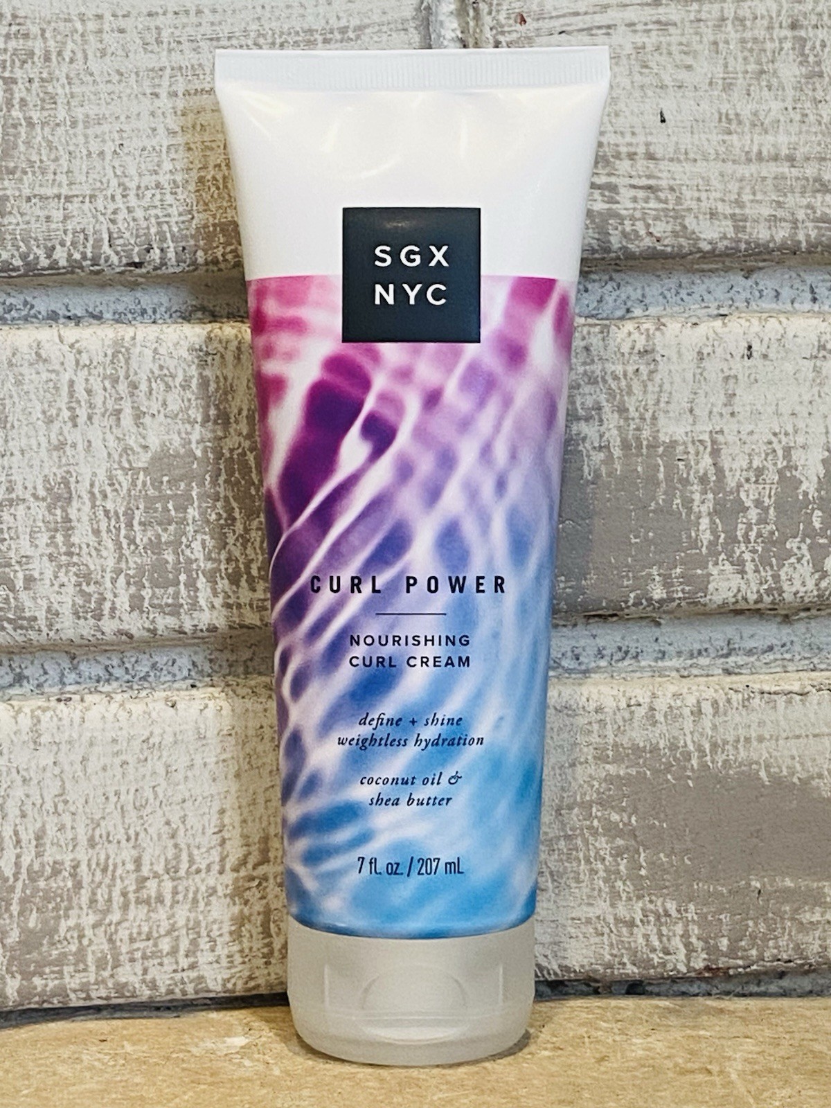SGX NYC Curl Power Cream Curly Hair Frizz Elimination Coconut Shea Butter 1 Tube