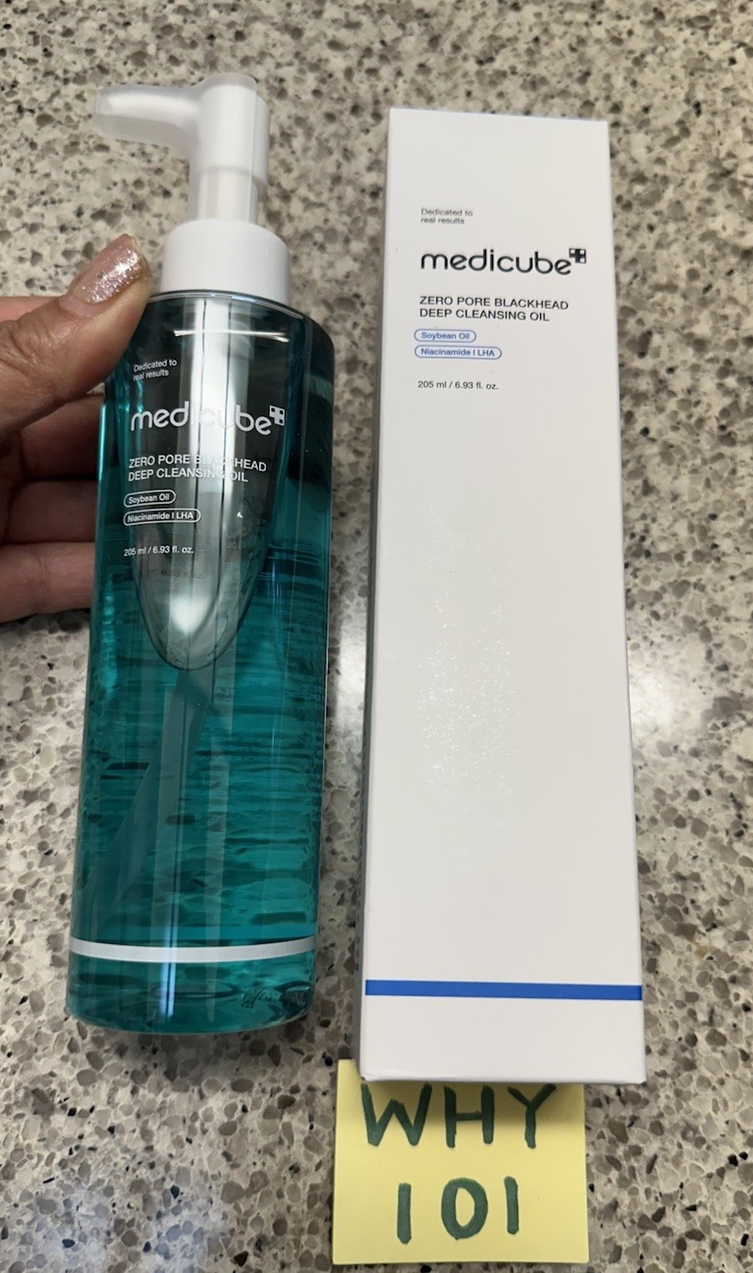 medicube Zero Pore Blackhead Deep Cleansing Oil 6.93oz/205mL FULL SZ EXP 11/2028