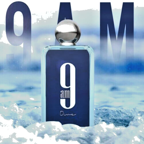 AFNAN 9AM DIVE EAU DE PARFUM UNISEX 3.4 Oz / 100 ml 🥇Super Rich UAE Fragrance🥇