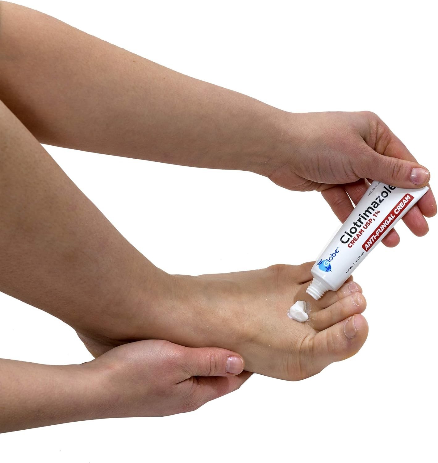 5Pack Anti-Fungal Cream Cure Athletes Foot, Jock Itch, Compare to Lotrimin AF 1%