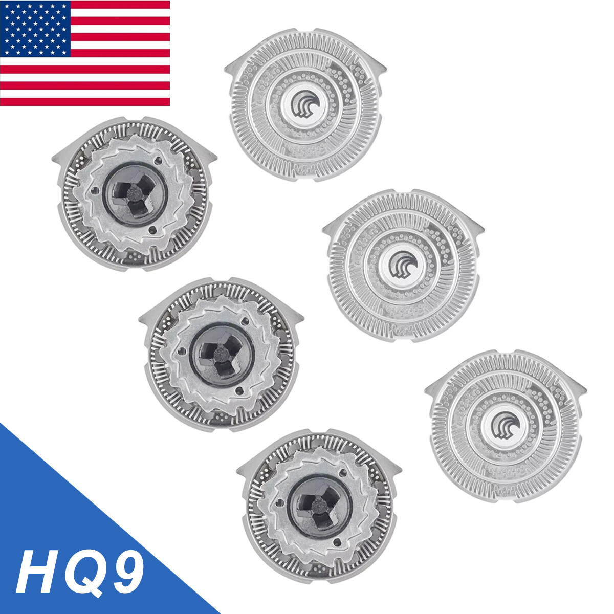 3x HQ9 Replacement Shaver Head Blades For Philips Norelco 8100 8200 9100 Series