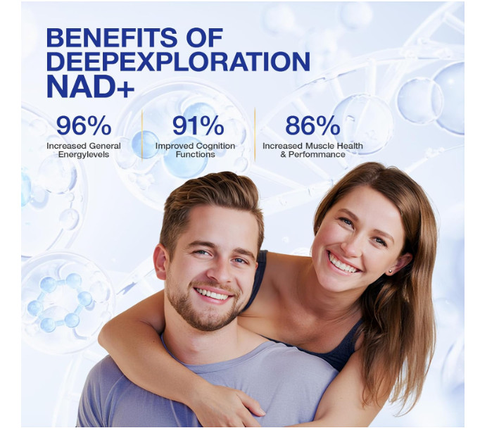 NAD+ Supplement – NAD Nicotinamide Riboside Resveratrol NAD Supplement 1000mg