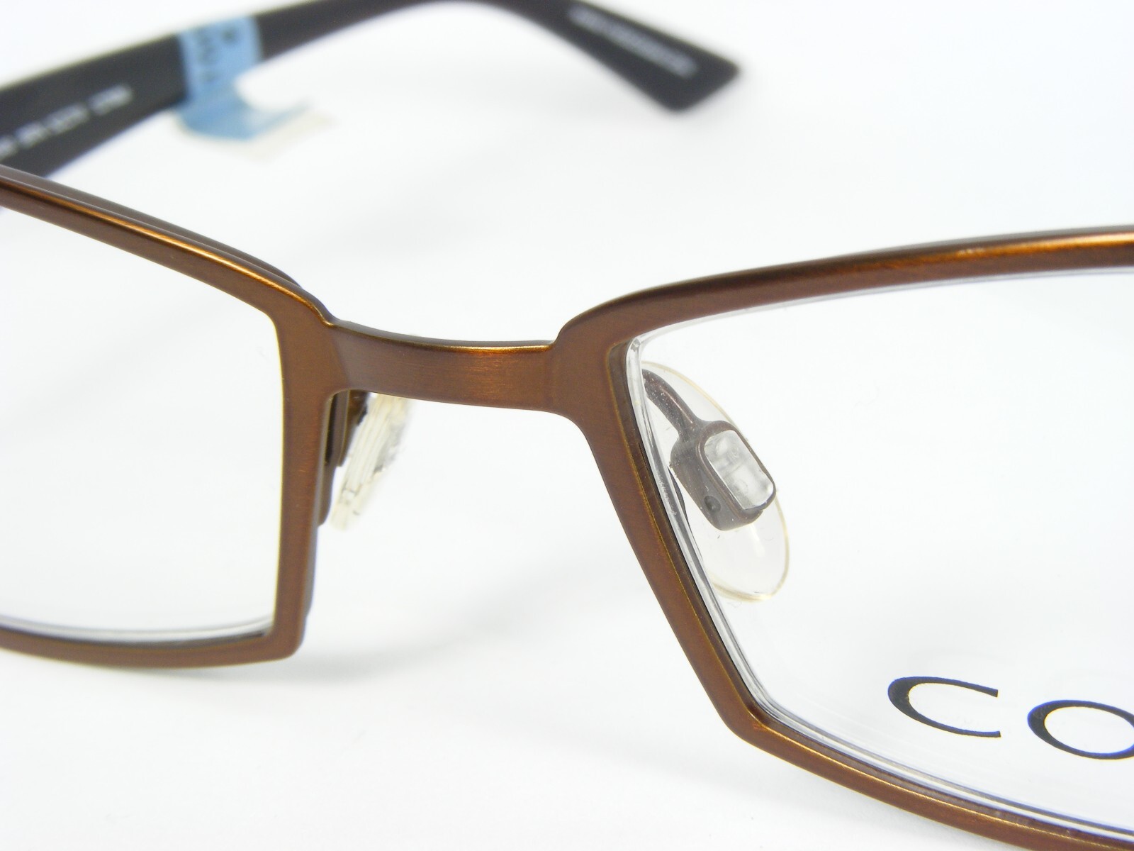 Yves Cogan YC2049 BRN BROWN EYEGLASSES GLASSES METAL FRAME 52-18-127mm