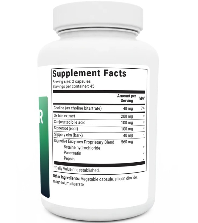 Dr. Berg 3 PACK, Gallbladder Formula Extra Strength 90 Capsules each (270 total)