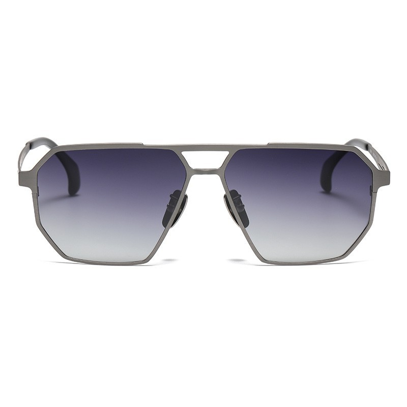 Men’s Pilot Industrial Pure Titanium Sunglasses 17g Lightweight Polarized UV400