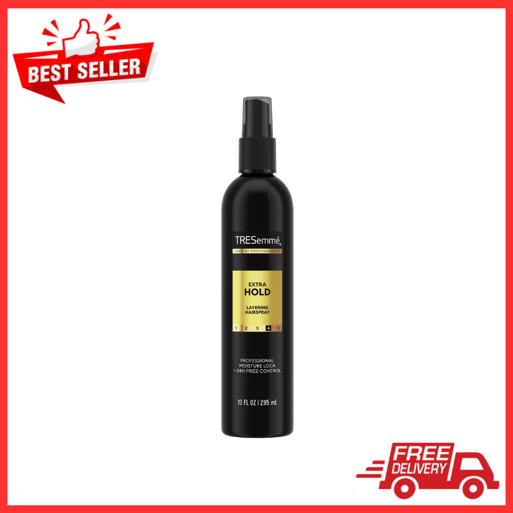 Tresemme Hairspray Extra Hold for 24-Hour Frizz Control, All Hair Types, 10 oz