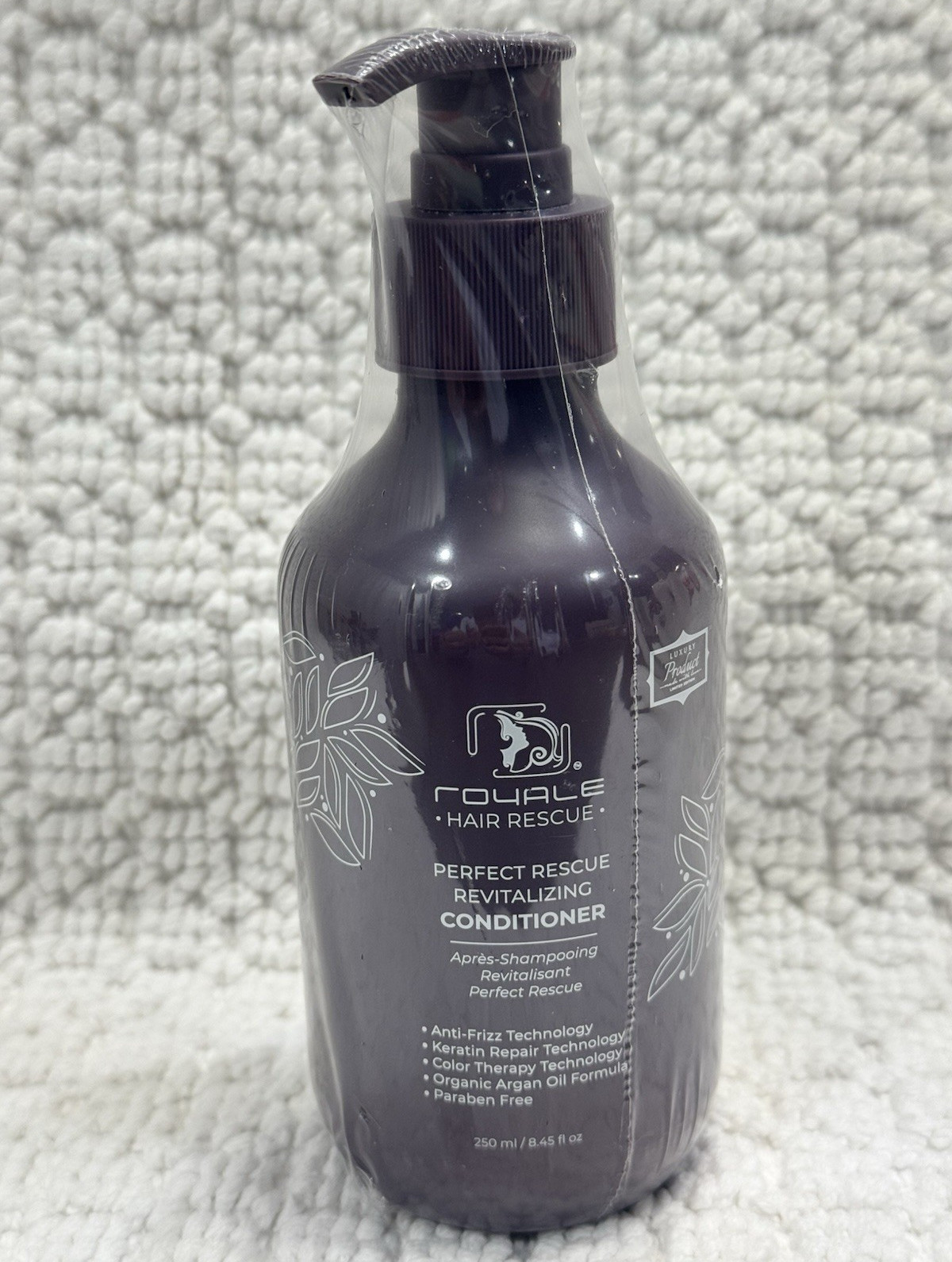 Royale Hair Rescue Perfect Rescue Conditioner Keratin Argan Oil 250ml/8.45oz