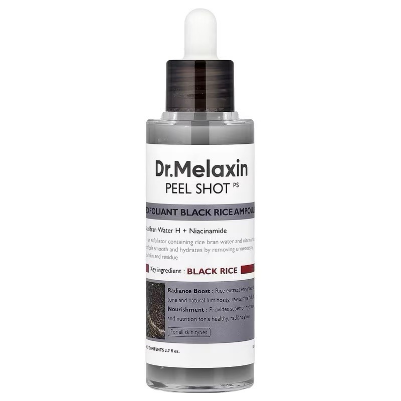 Dr. Melaxin Peel Shot – Exfoliating Black Rice Ampoule *NEW*