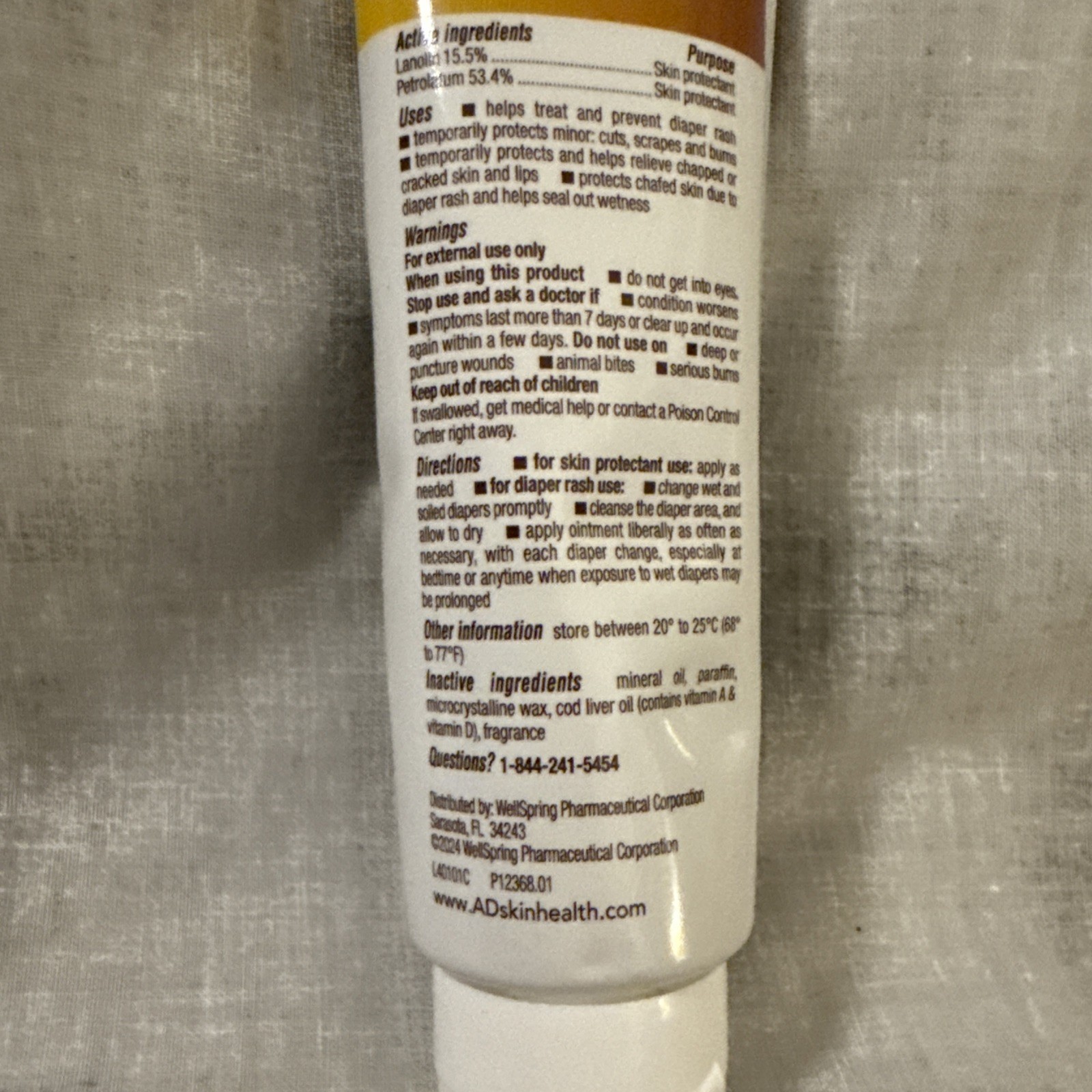 A+D Prevent & Heal Original Ointment Diaper Rash Cream 4oz Sealed