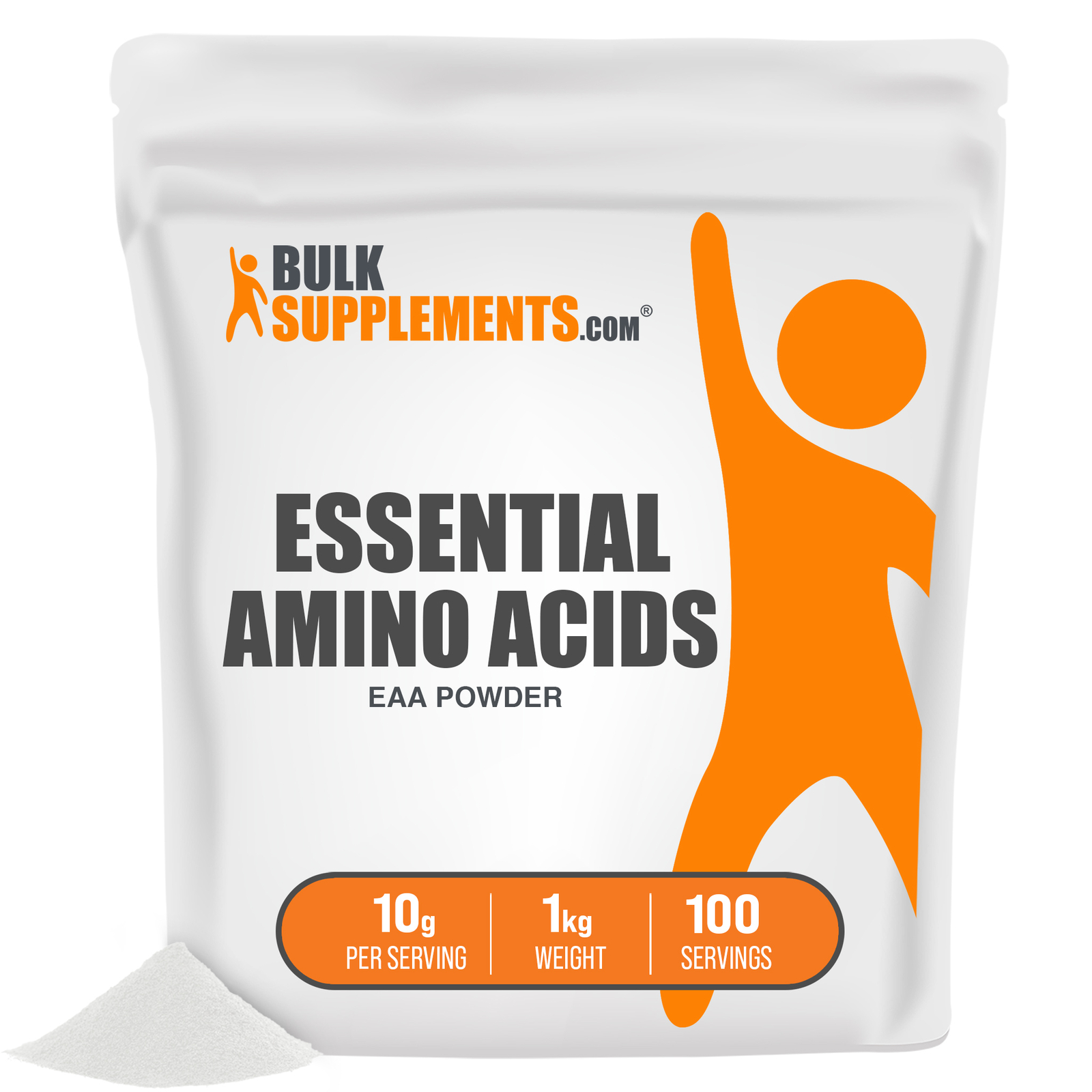 BulkSupplements Essential Amino Acids (EAA) Powder 1kg – 10g Per Serving