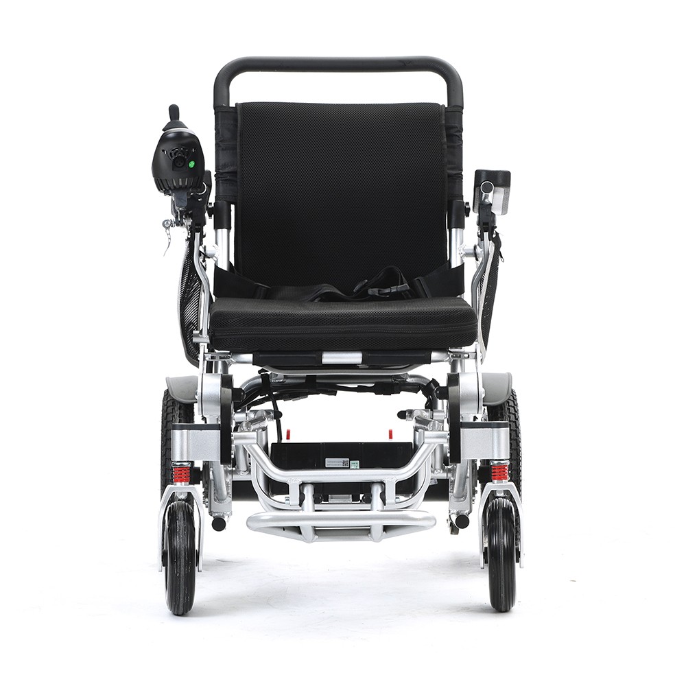 Quelith Electric Wheelchair Foldable 18″ Extra-Wide Seat 330LBS Power Chair