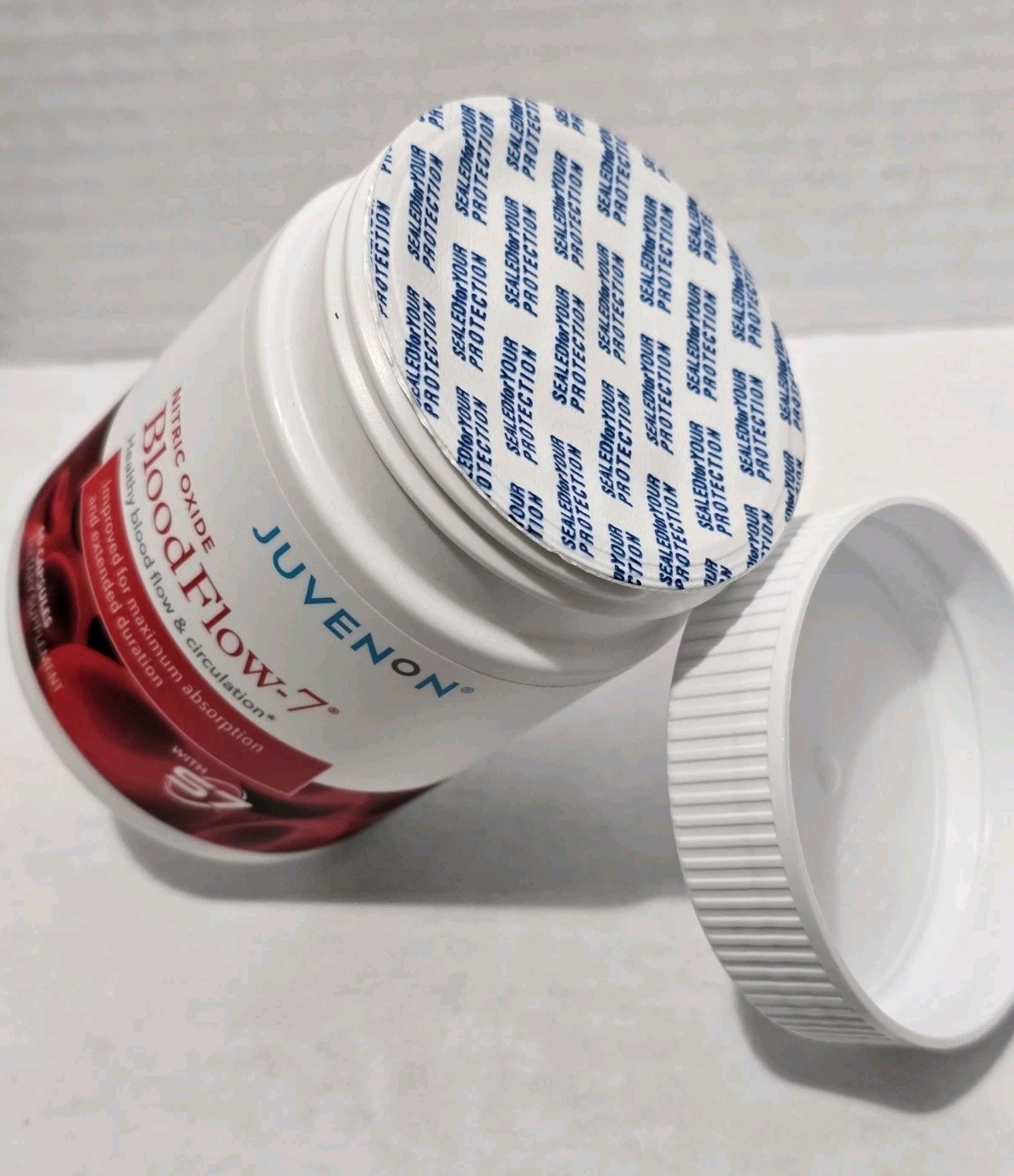 (Genuine) Juvenon BloodFlow-7 Blood Circulation Nitric Oxide 60 Caps – 11/2026