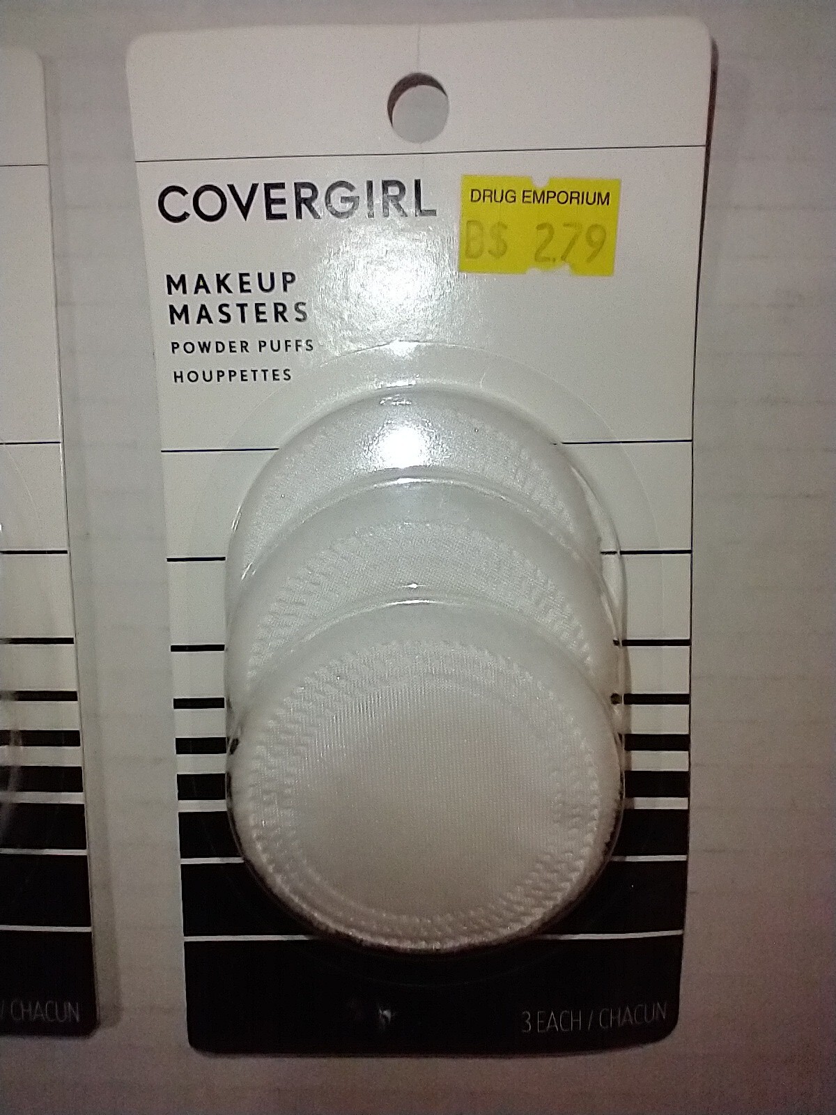 Lot Of 6 CoverGirl Makeup Masters Powder Puffs, 3 Ct Each Pack BRAND NEW SEALED
