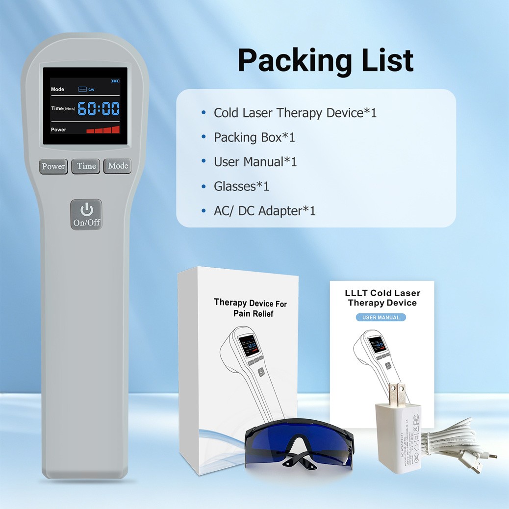 880mW Cold Laser Therapy Device for Pain Relief Arthritis Tennis Elbow Human Pet