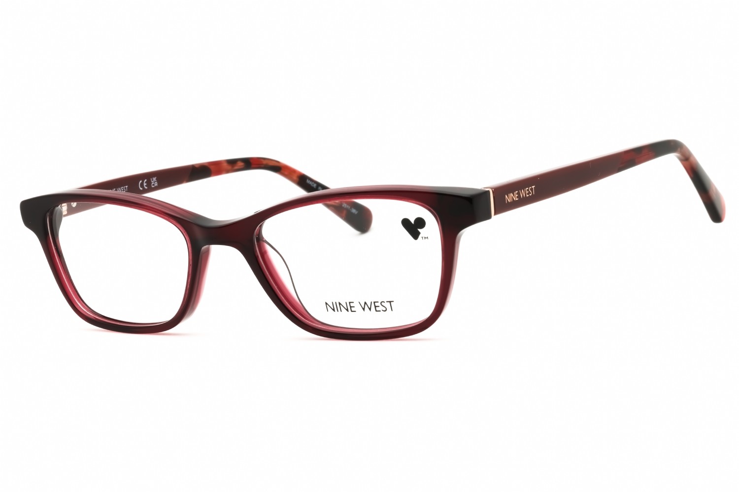 NINE WEST NW5199-602-47 Eyeglasses Frame Size 47mm 17mm 135mm BURGUNDY Women 88