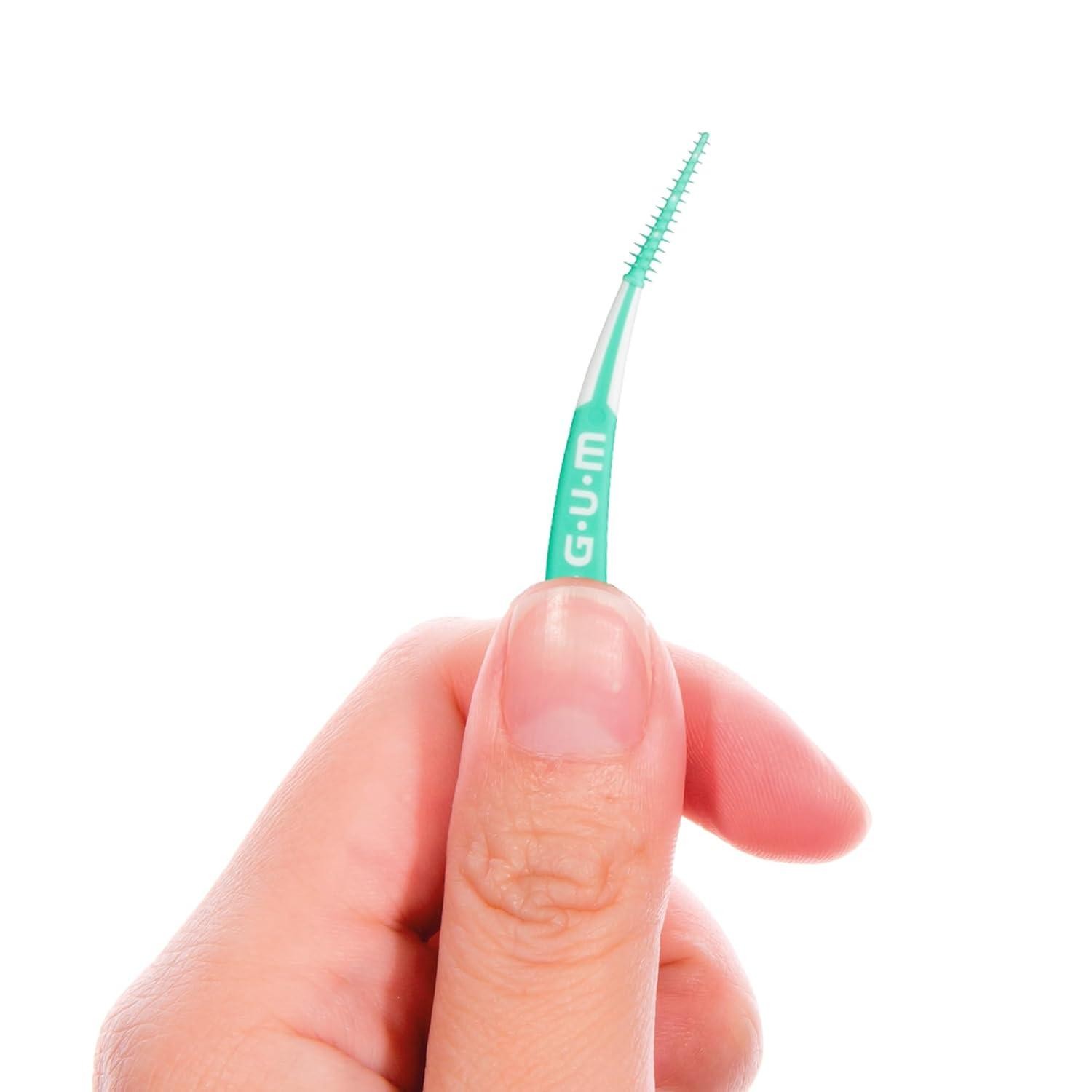 GUM Soft-Picks Advanced, Easy to Use Dental Picks for Teeth Cleaning Health, Dis