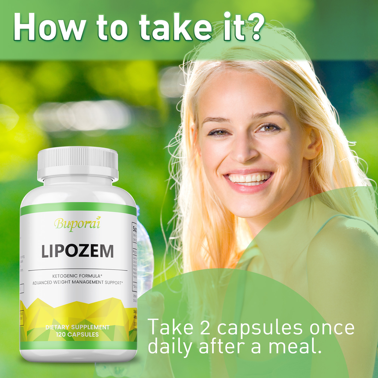 Lipozem Capsules – Advanced Weight Management Support & Gut Health, Fat Burning