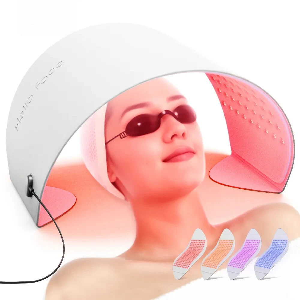 Red Light Therapy for Face 720 LED Mask Device 30.8″x 11.8″ Large Neck Body Skin