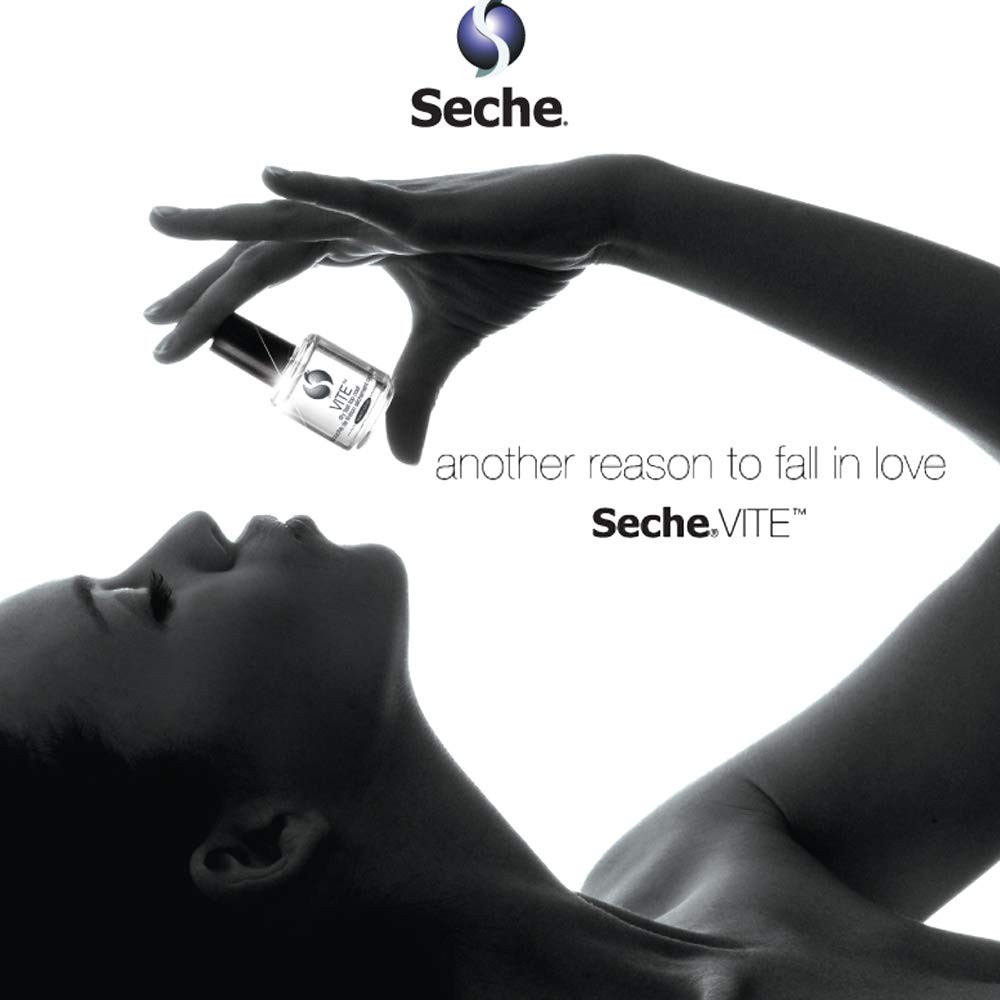Seche Vite Dry Fast Top Coat for Nail Polish and Manicure 2 pack, 0.5 fl oz