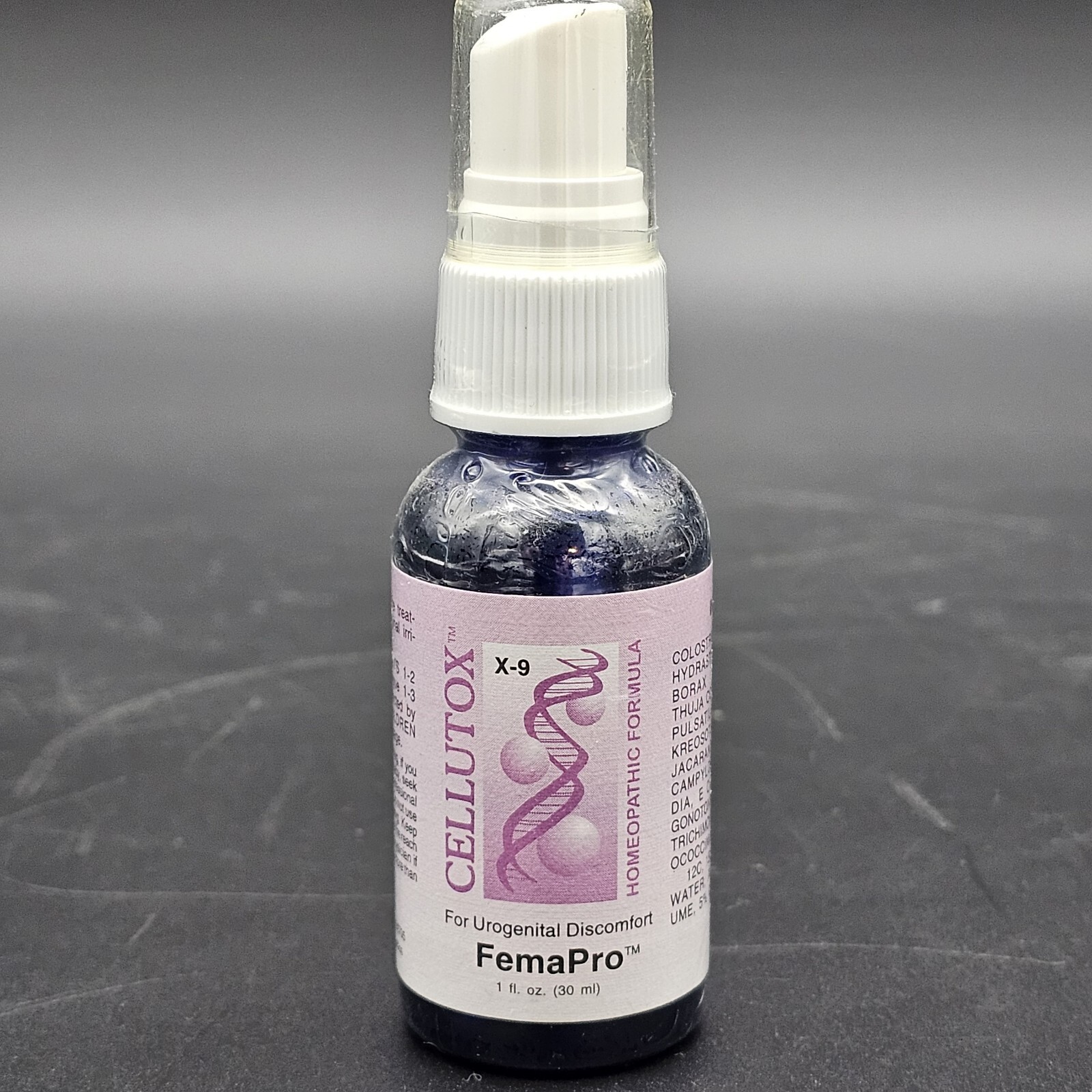 CELLUTOX FemaPro Homeopathic UROGENITAL DISCOMFORT Remedy