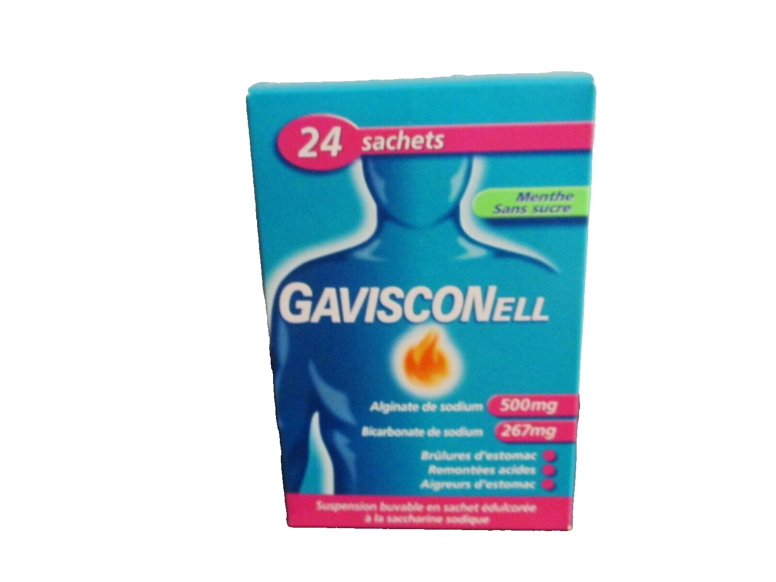 GAVISCONell Oral Suspension Brand Reckitt Benckiser Healthcare Made in FRANCE