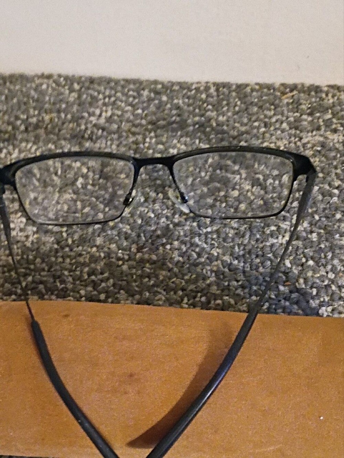 Ralph Lauren Polo Classic Men’s Rectangular Glasses in Black
