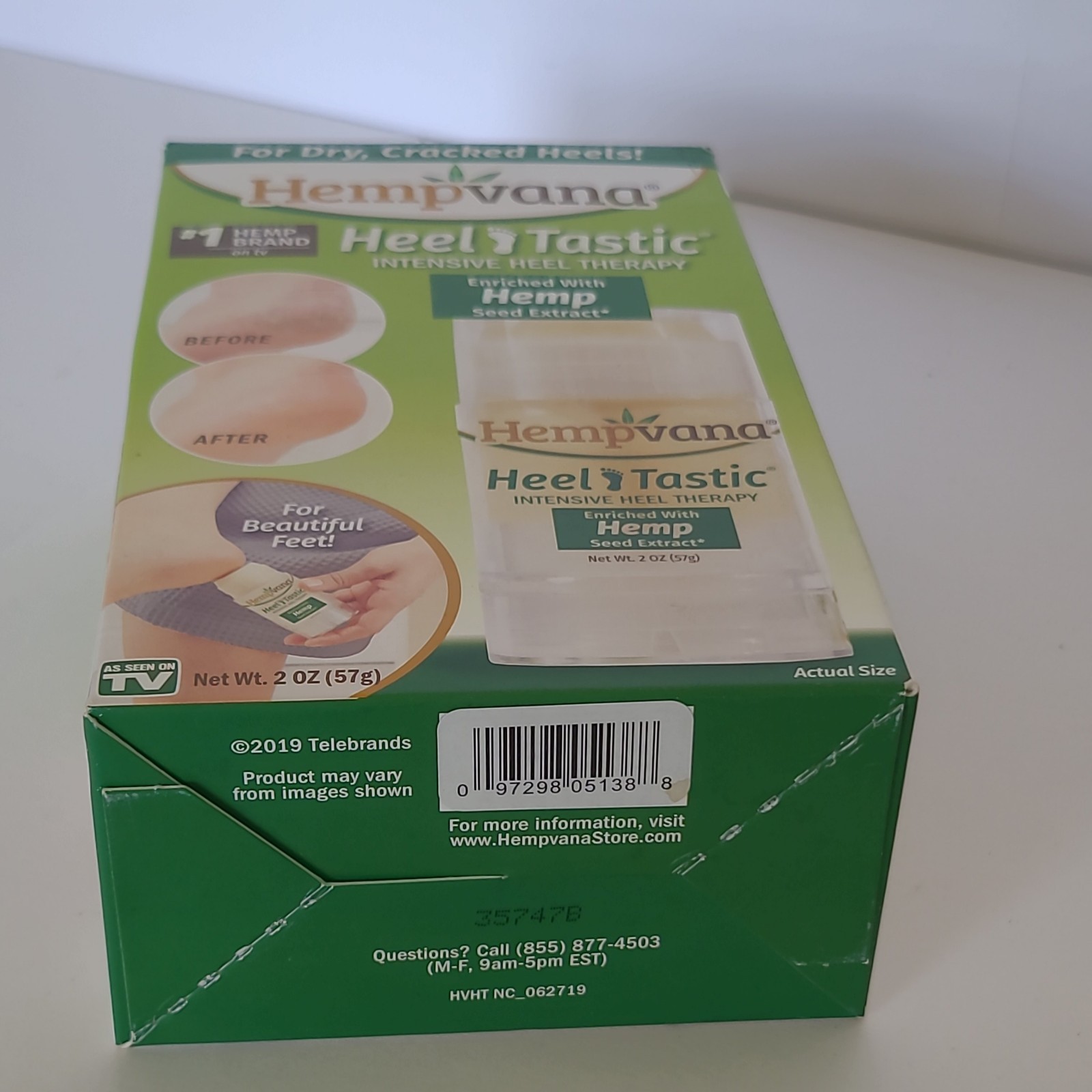 Original hemp Hempvana Heel Tastic Intensive Heel Repair – ORIGINAL FORMULA