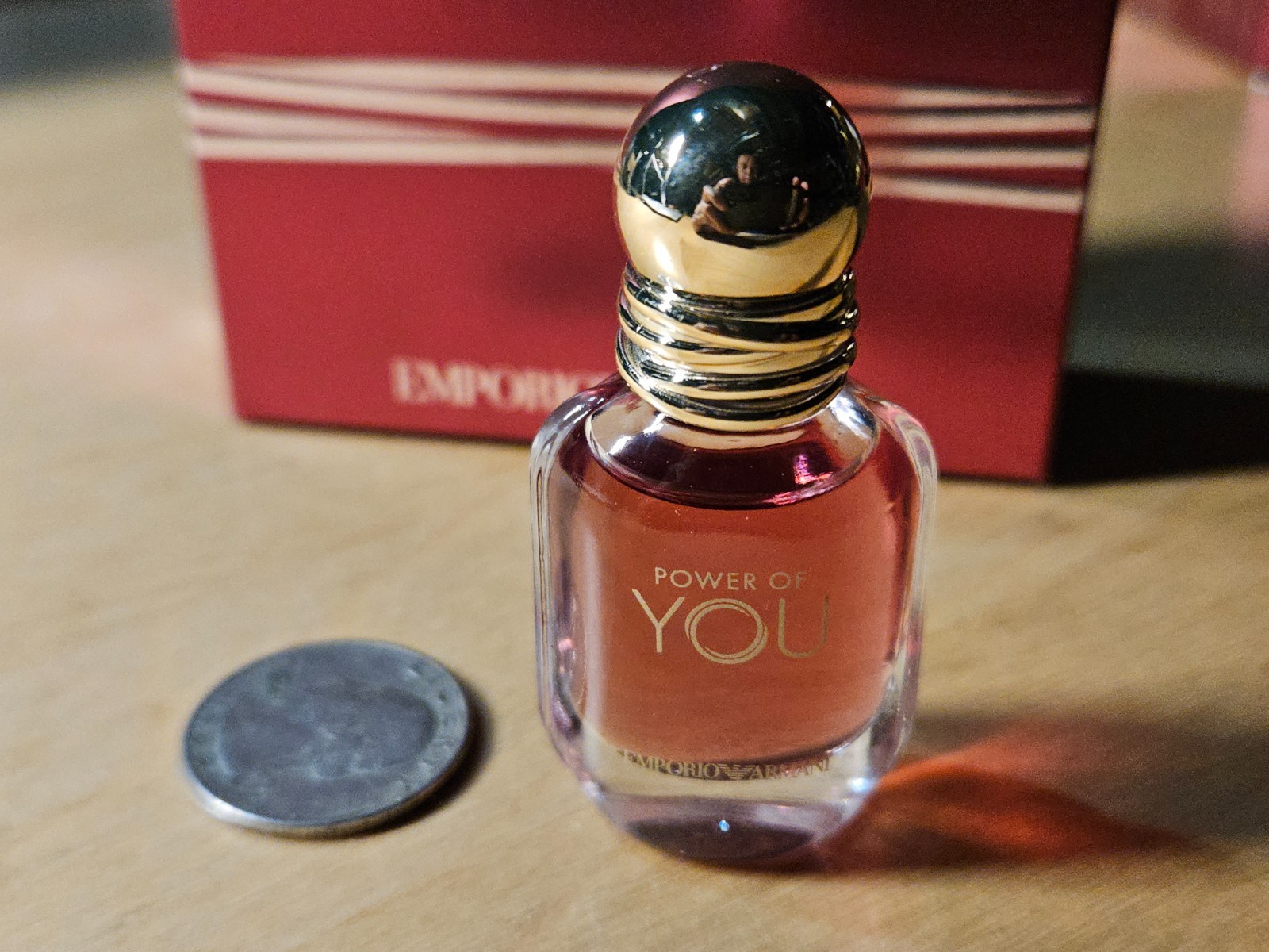 Emporio Armani POWER OF YOU EAU DE PARFUM Sample 5ml/0.16 fl oz Debber #RA-17