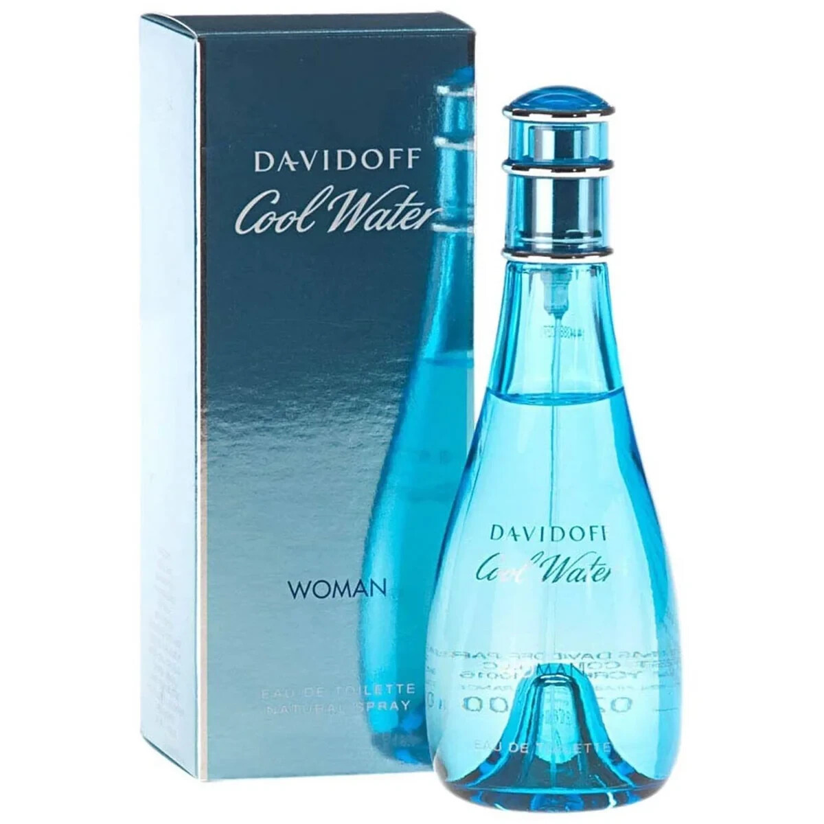 Davidoff Womens Cool Water Woman Eau De Toilette 100ml Spray