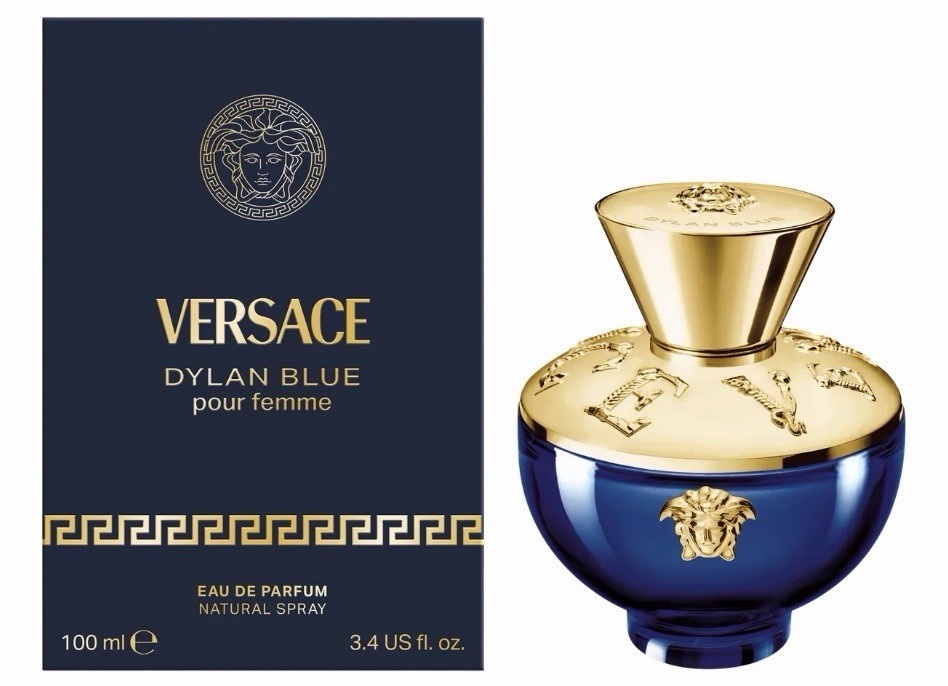 Versace Dylan Blue Pour Femme Eau de Parfum Spray 3.4 fl oz Regular Size