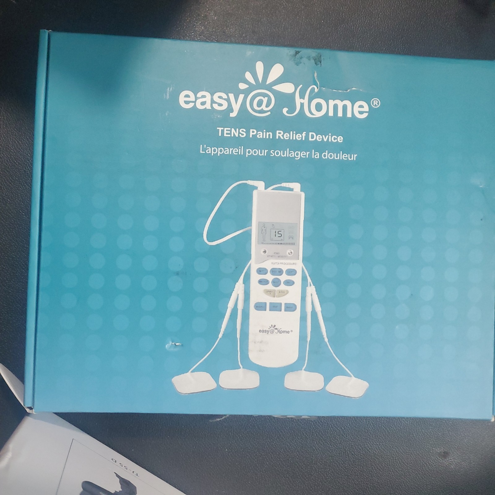 Easy @Home Tens Pain Relief Device FDA CLEARED